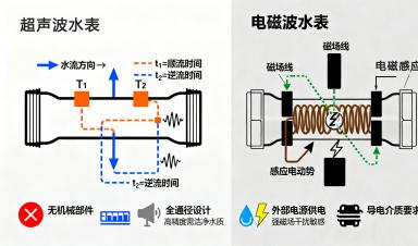 工業(yè)用水計量新標桿：超聲波水表 vs. 電磁水表，誰更勝一籌